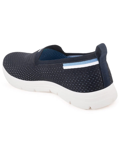 MELODY Navy Women's Walking Shoes